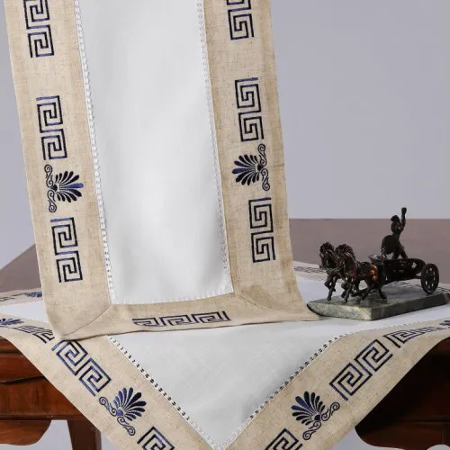 Τραβέρσα WH19-010 (45cm x 175cm) μπλέ