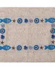Πατάκι μάτι σκέτο (50cm x 80cm) μπλέ