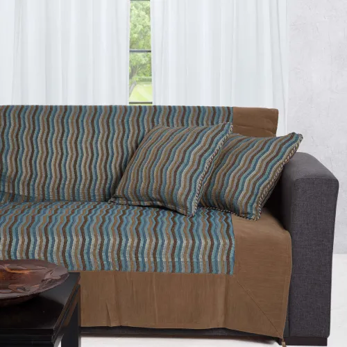 ΡΙΧΤΑΡΙΑ 602 κύμα (150cm x 180cm) μπλέ