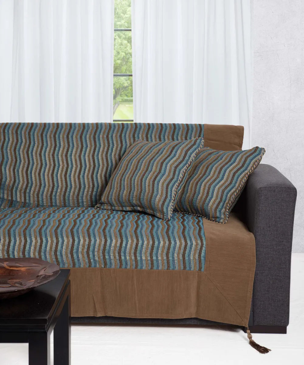 ΡΙΧΤΑΡΙΑ 602 κύμα (180cm x 250cm) μπλέ
