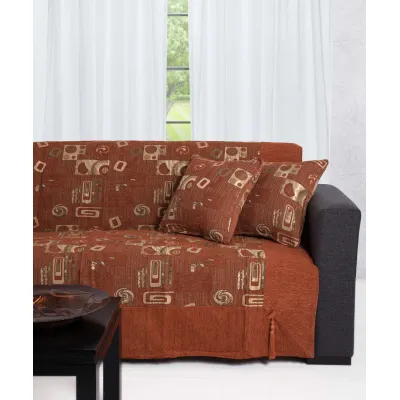ΡΙΧΤΑΡΙΑ 912 (180cm x 180cm / 180cm x 250cm / 180cm x 300cm) κεραμιδί