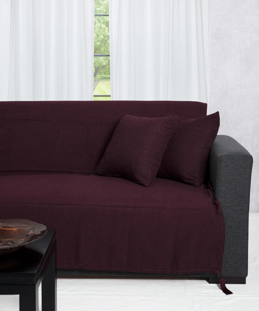 ΡΙΧΤΑΡΙΑ 9925 (180cm x 180cm) μελιτζανί ΡΙΧΤΑΡΙΑ 9925 (180cm x 180cm) μελιτζανί