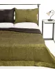 ΚΟΥΒΕΡΛΙ σετ (160cm x 220cm 1 x 50cm x 70cm) 6330 πράσινο ΚΟΥΒΕΡΛΙ σετ (160cm x 220cm 1 x 50cm x 70cm) 6330 πράσινο