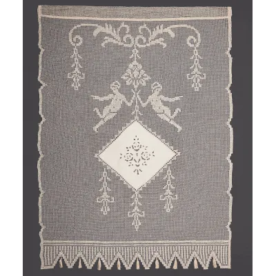 κουρτίνα BG11 TOSCAN (90cm x 130cm) ecru με τούνελ