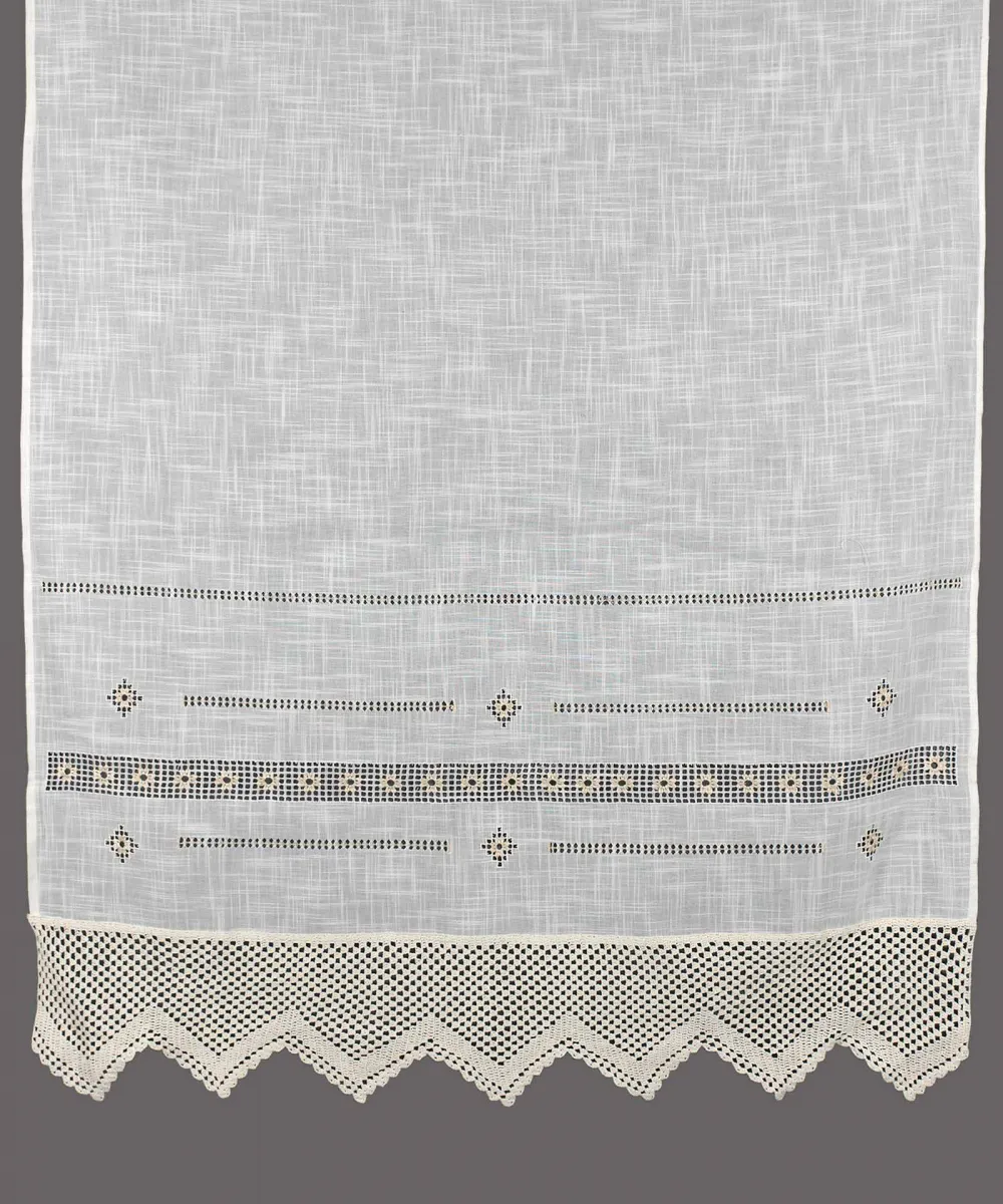 κουρτίνα 1706 (140cm x 260cm) λευκό με τούνελ κουρτίνα 1706 (140cm x 260cm) λευκό με τούνελ