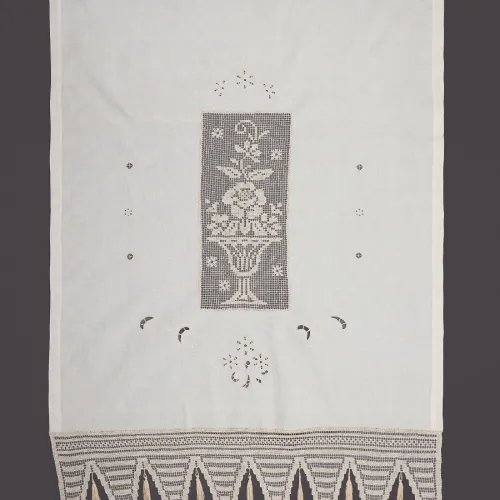 κουρτίνα GXFBG (90cm x 130cm) ecru με τούνελ