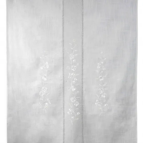 κουρτίνα 466 (120cm x 160cm) ivory/άμμου με τούνελ