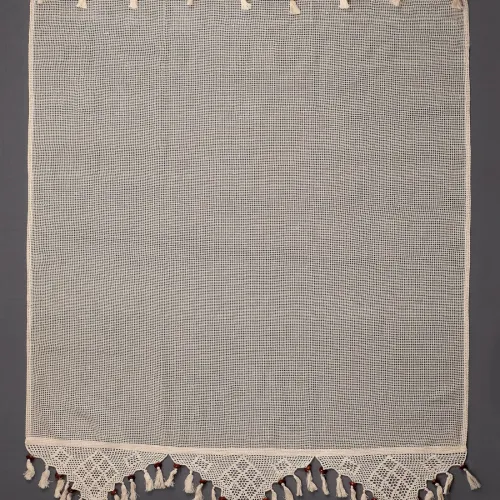 κουρτίνα 2003/1 (130cm x 240cm) ecru με τιράντα