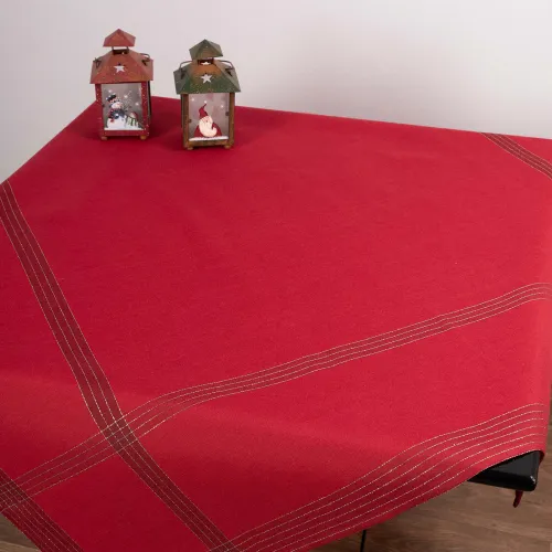 χριστουγεννιάτικο τραπεζομάντηλο (130cm x 160cm) wky-plain