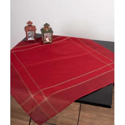 χριστουγεννιάτικη τραβέρσα (45cm X 170cm) 2448 κόκκινο 