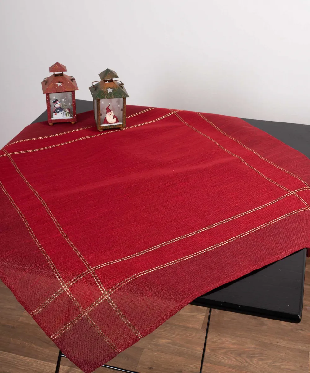 χριστουγεννιάτικο τραπεζομάντηλο (160cm x 220cm) 2448 κόκκινο χριστουγεννιάτικο τραπεζομάντηλο (160cm x 220cm) 2448 κόκκινο