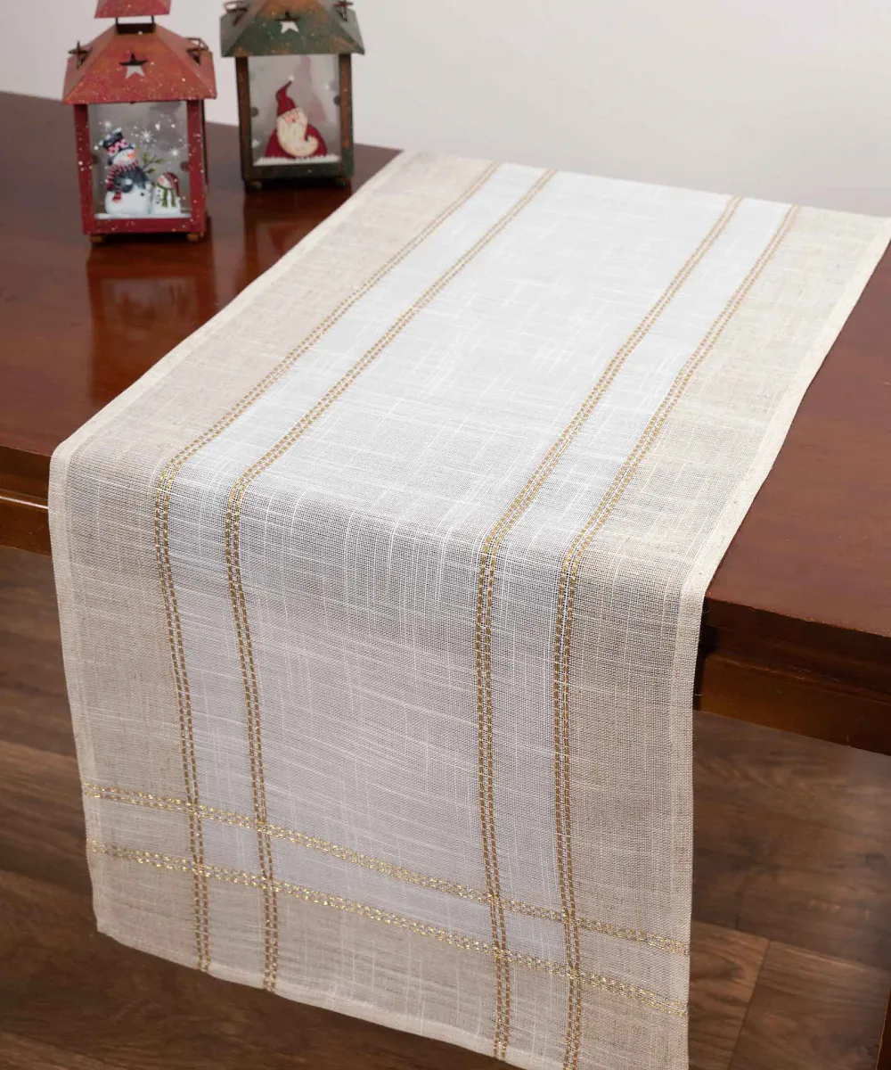 χριστουγεννιάτικο τραπεζομάντηλο (160cm x 220cm) 2448 ivory χριστουγεννιάτικο τραπεζομάντηλο (160cm x 220cm) 2448 ivory