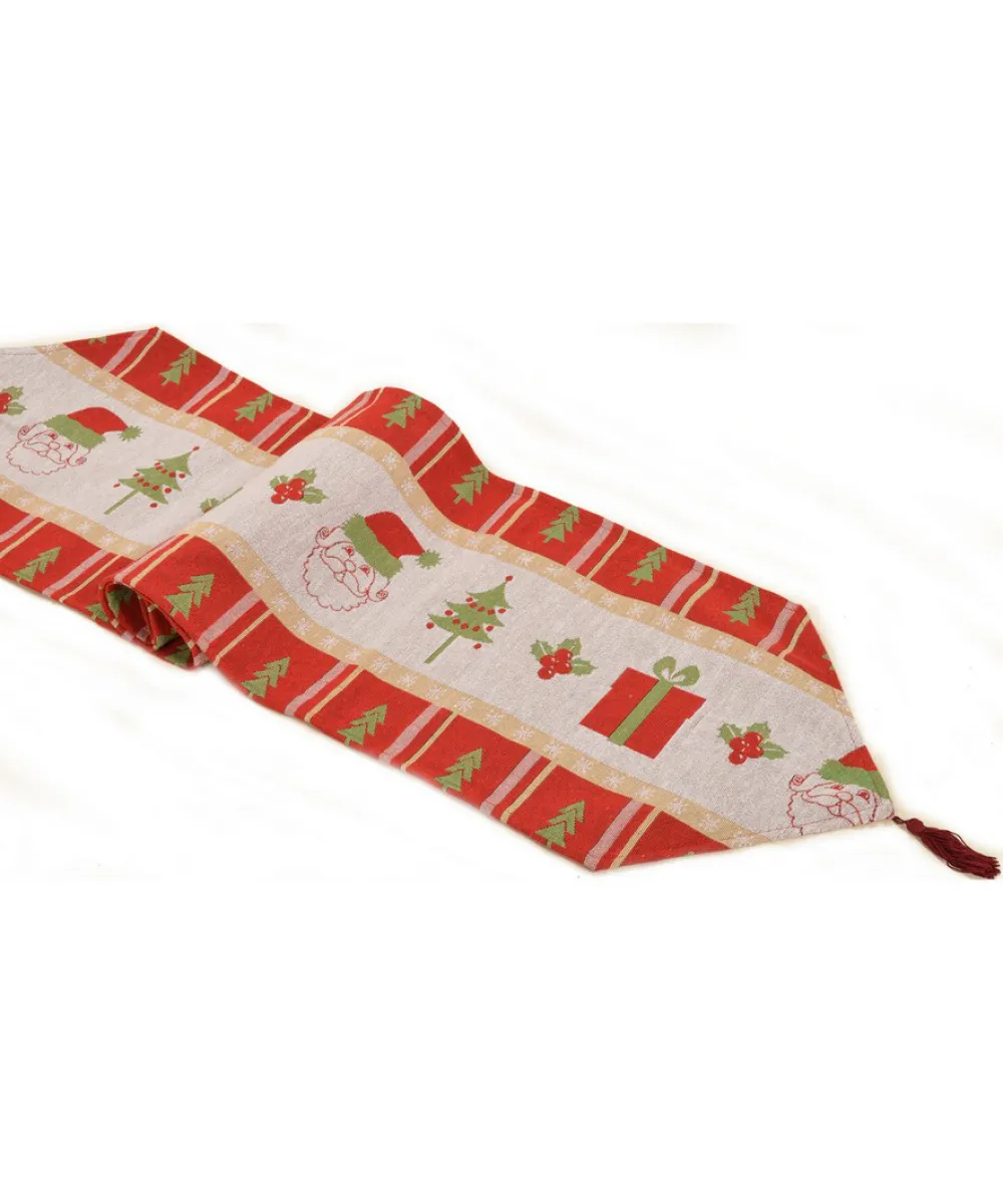 χριστουγεννιάτικη τραβέρσα (45cm x 170cm) santabox χριστουγεννιάτικη τραβέρσα (45cm x 170cm) santabox