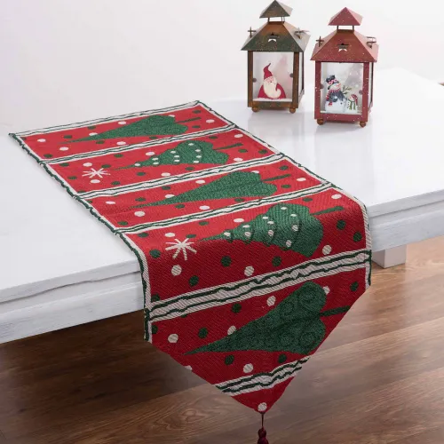 χριστουγεννιάτικη τραβέρσα (45cm x 170cm) xmastree