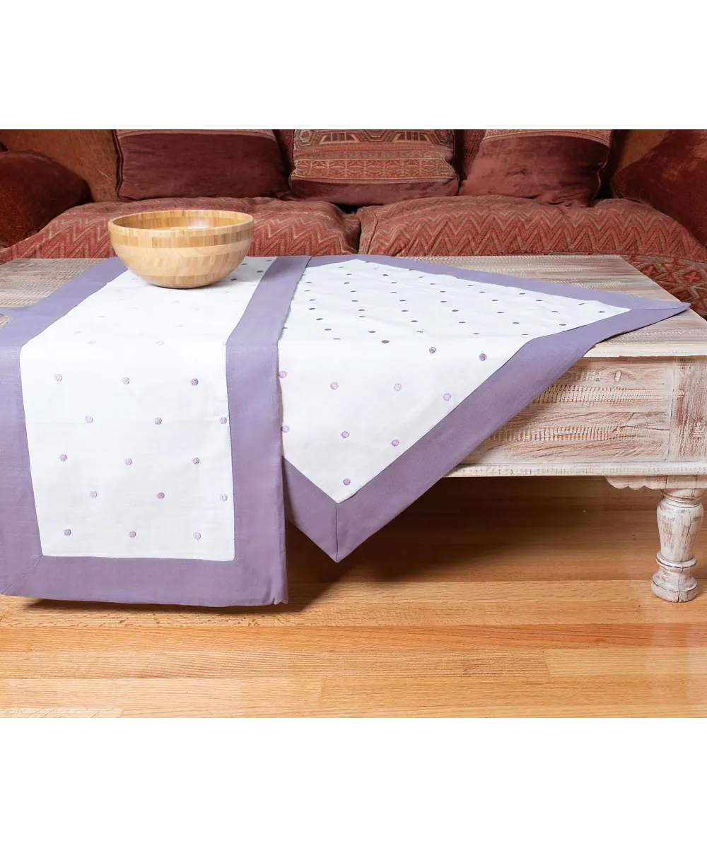 τραβέρσα ( 45cm x 170cm) spot μωβ
