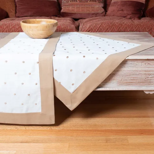 τραβέρσα ( 45cm x 170cm) spot μπεζ