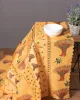 τραπεζομάντηλα ( 140cm x 180cm) mod3 κίτρινο 