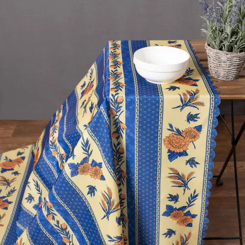 τραπεζομάντηλα (140cm x 180cm) mod4 μπλε