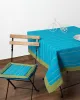 τραπεζομάντηλα ( 140cm x 180cm) moda μπλε ριγέ φάσα