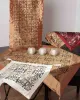 Σετ 7 τεμαχίων ( (90cm x 90cm 40cm x 110cm 2x60cm x 60cm 2x 40cm x 40cm 140cm x 140cm) 6309 λευκό
