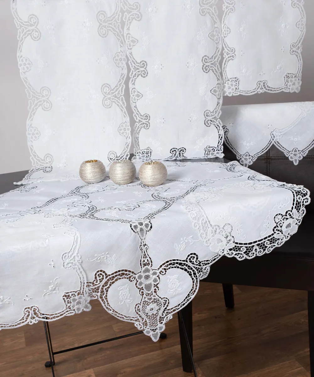 Καρέ (90cm x 90cm) 501 λευκό Καρέ (90cm x 90cm) 501 λευκό