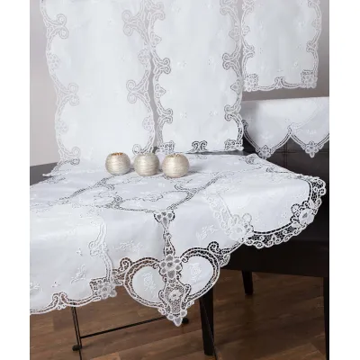 Καρέ (90cm x 90cm) 501 λευκό 