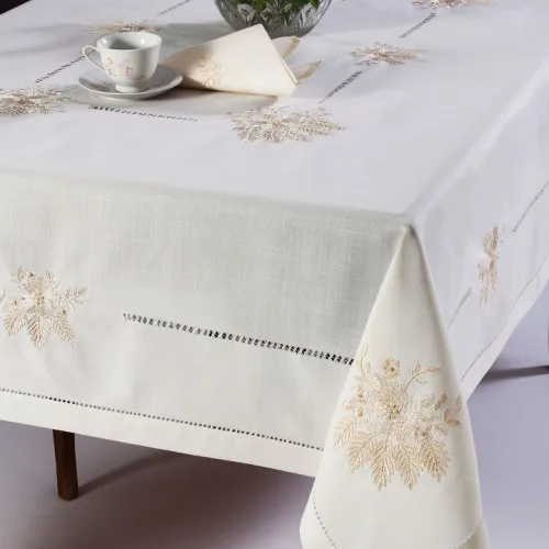 τραπεζομάντηλα (160cm x 220cm) 4006 ivory 