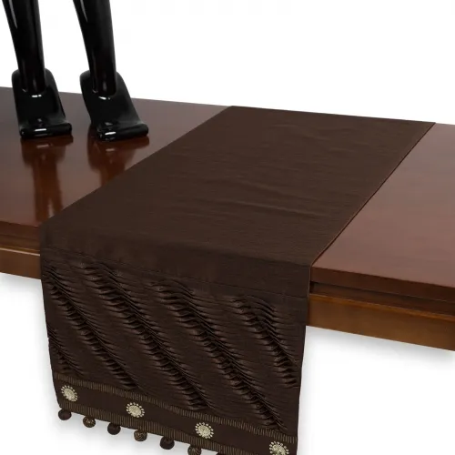 τραβέρσα  (40cm X 170cm)  3819 καφέ