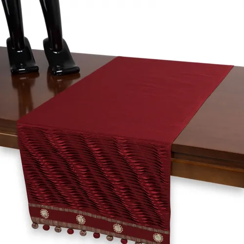 τραβέρσα  (40cm X 170cm)  3819 κόκκινο