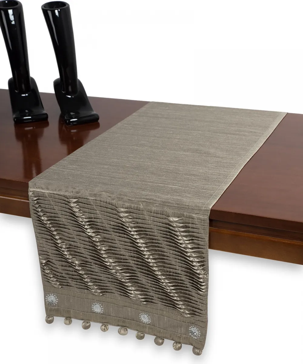 τραβέρσα  (40cm X 170cm)  3819 λαδί