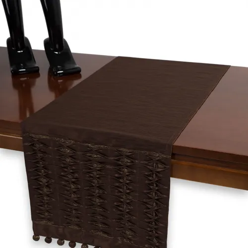 τραβέρσα  (40cm X 170cm)  3822 καφέ