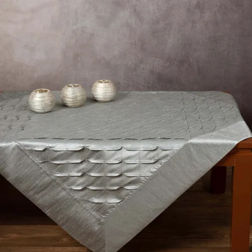 τραπεζοκαρέ  (140cm X 140cm)  3874 γκρι