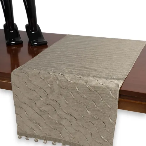 τραβέρσα  (40cm X 170cm)  3874 λαδί