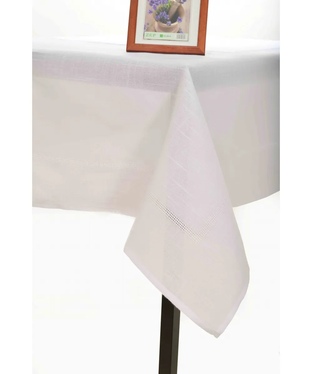 τραπεζομάντηλα nx031 (135cm x 175cm) λευκό τραπεζομάντηλα nx031 (135cm x 175cm) λευκό