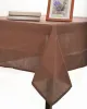 τραπεζομάντηλα nx031 (135cm x 175cm) σκούρο καφέ τραπεζομάντηλα nx031 (135cm x 175cm) σκούρο καφέ