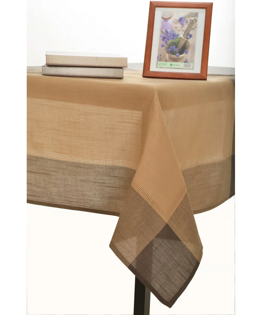 τραπεζομάντηλα nx031 (135cm x 175cm) κάμελ τραπεζομάντηλα nx031 (135cm x 175cm) κάμελ