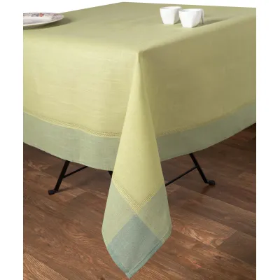 τραπεζομάντηλα nx031 (135cm x 135cm) πράσινο λινό