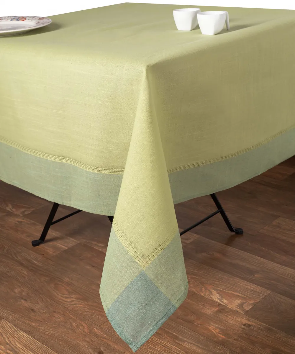 τραπεζομάντηλα nx031 (160cm x 250cm) πράσινο λινό τραπεζομάντηλα nx031 (160cm x 250cm) πράσινο λινό