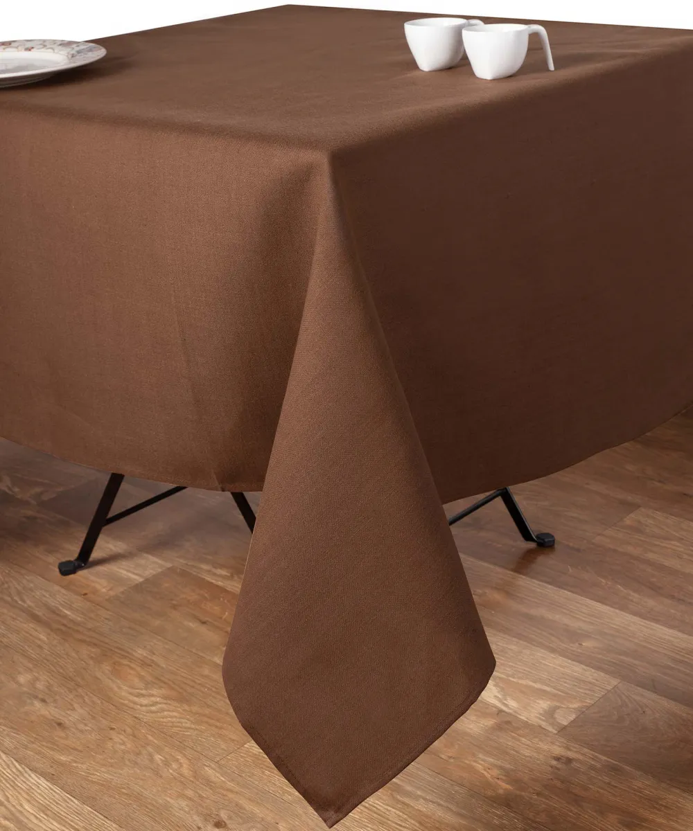 Τραπεζομάντηλα (135cm X 175cm) σκέτο 031 καφέ