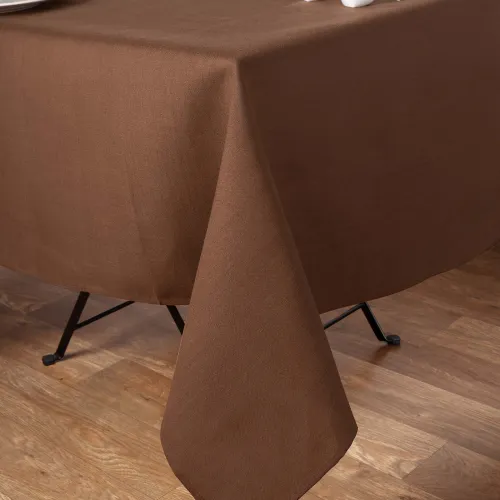Τραπεζομάντηλα (135cm X 175cm) σκέτο 031 καφέ