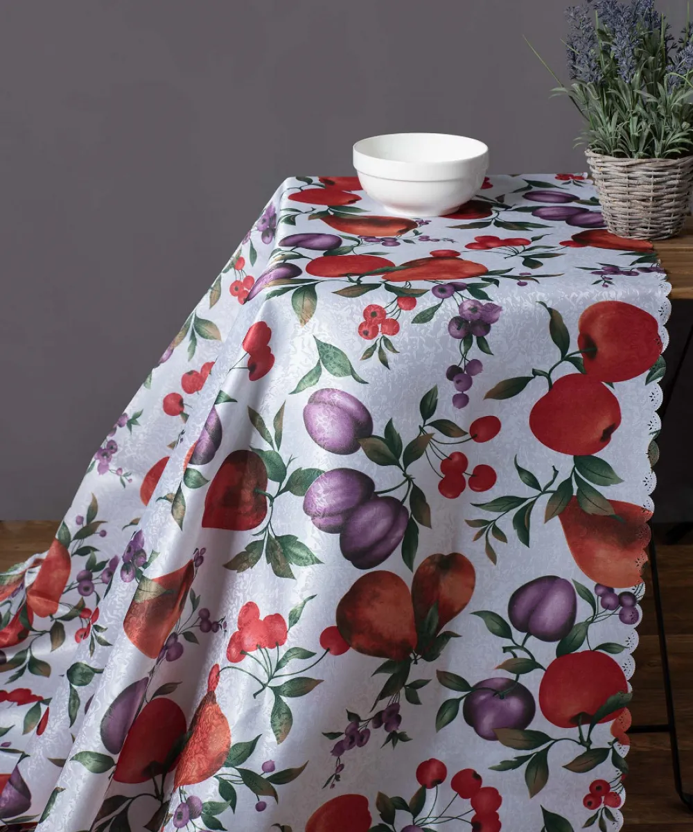 Αλέκιαστο τραπεζομάντηλο FY015 (140cm x 180cm) λευκό