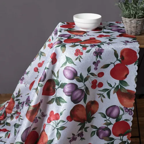 Αλέκιαστο τραπεζομάντηλο FY015 (140cm x 180cm) λευκό
