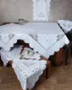 Πλεκτό με ύφασμα σετ 7 τεμαχίων 2253 (140cm x 140cm/90cm x 90cm/50cm x 150cm/60cm x 60cm x 2/40cm x 40cm x 2) λευκό