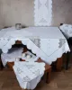 Πλεκτό με ύφασμα σετ 7 τεμαχίων 2315 (140cm x 140cm/90cm x 90cm/50cm x 150cm/60cm x 60cm x 2/40cm x 40cm x 2) λευκό Πλεκτό με ύφασμα σετ 7 τεμαχίων 2315 (140cm x 140cm/90cm x 90cm/50cm x 150cm/60cm x 60cm x 2/40cm x 40cm x 2) λευκό