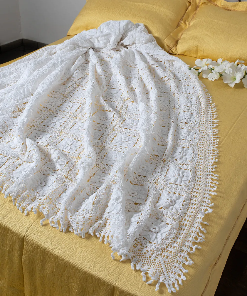 Χειροποίητη πλεκτή κουβέρτα 4452 (225cm x 250cm) Χειροποίητη πλεκτή κουβέρτα 4452 (225cm x 250cm)