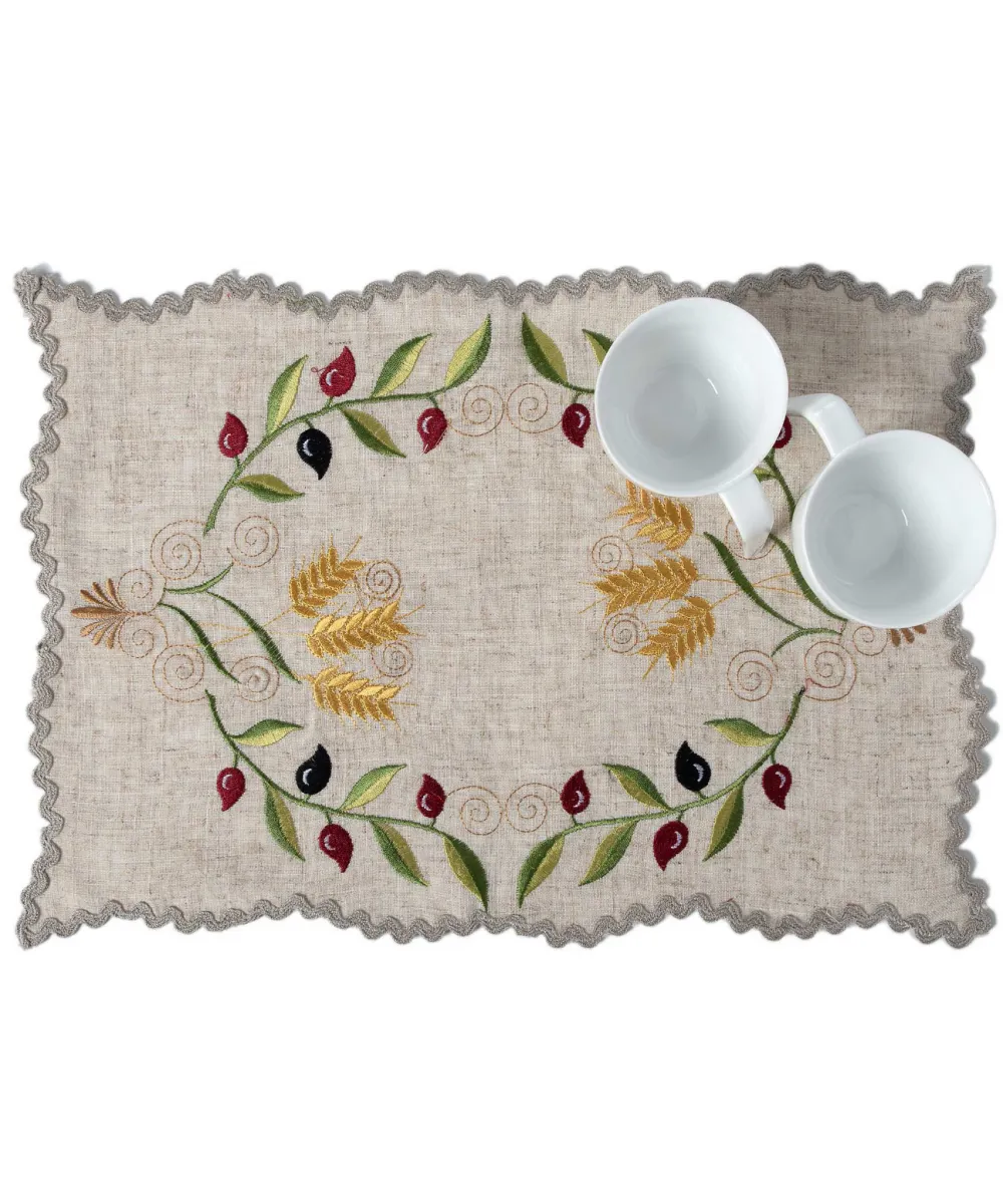 Ντουζίνες (12 τεμάχια) σουπλά 8014 (30cm x 45cm) κόκκινο Ντουζίνες (12 τεμάχια) σουπλά 8014 (30cm x 45cm) κόκκινο