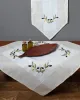 Τραπεζομάντηλο bg23a (135cm x 175cm) oval ivory με κίτρινη ελιά Τραπεζομάντηλο bg23a (135cm x 175cm) oval ivory με κίτρινη ελιά