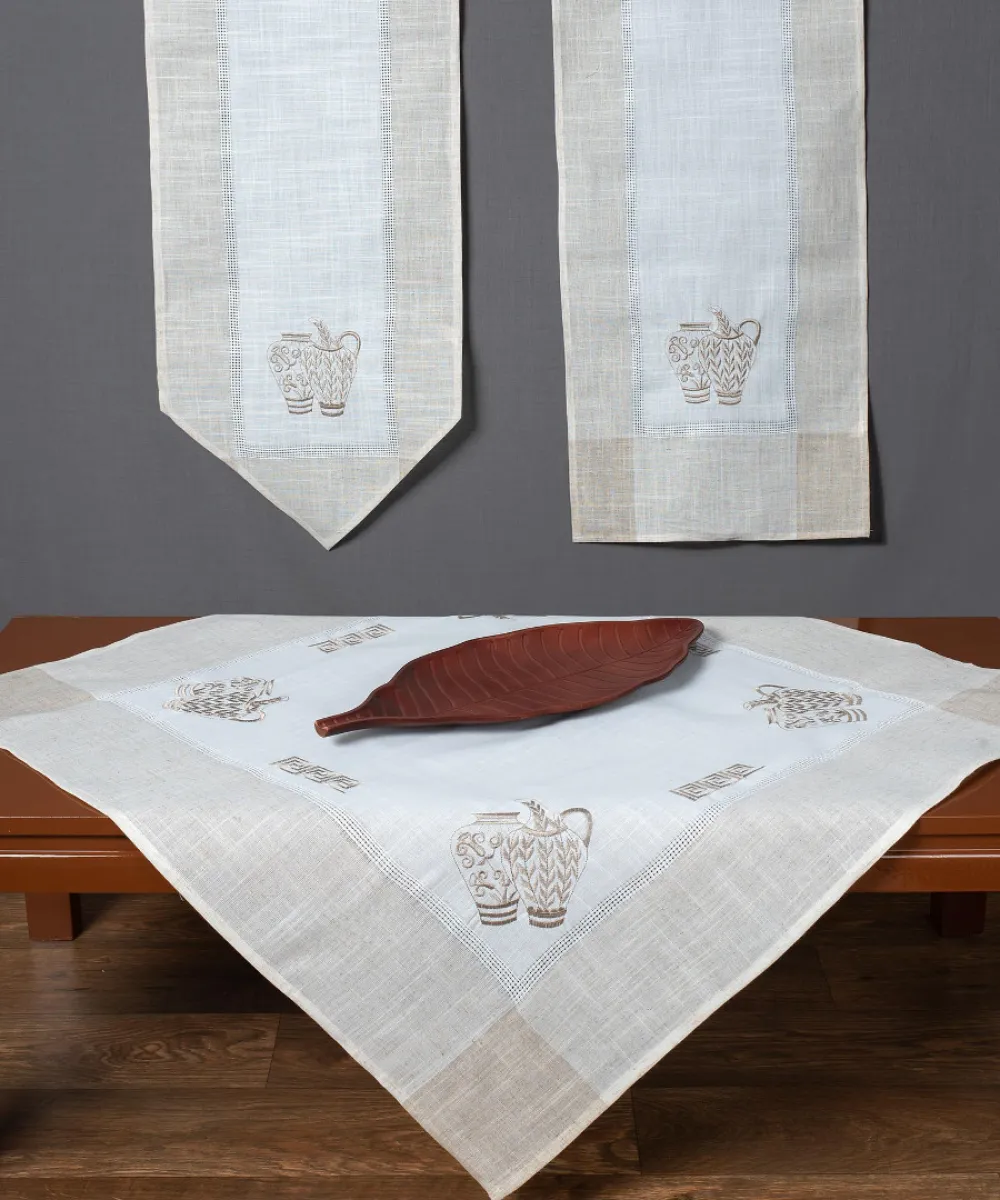 Τραπεζομάντηλο 3741 (100cm x 160cm) ivory