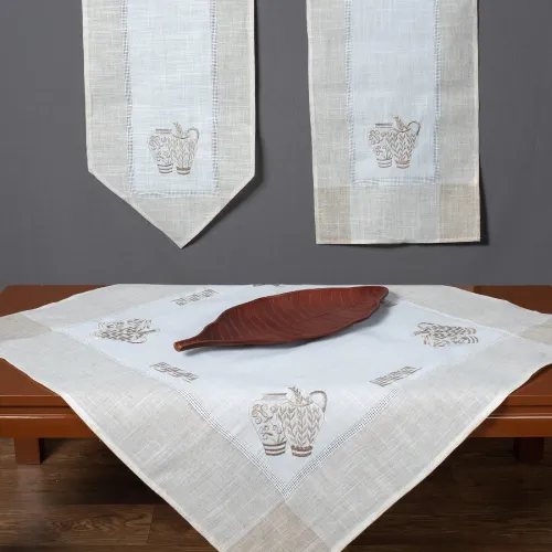 Τραπεζομάντηλο 3741 (100cm x 160cm) ivory