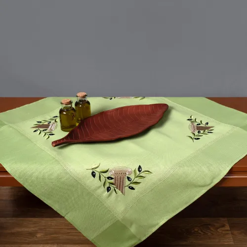 Τραπεζοκαρέ N3 (135cm x 135cm) πράσινο